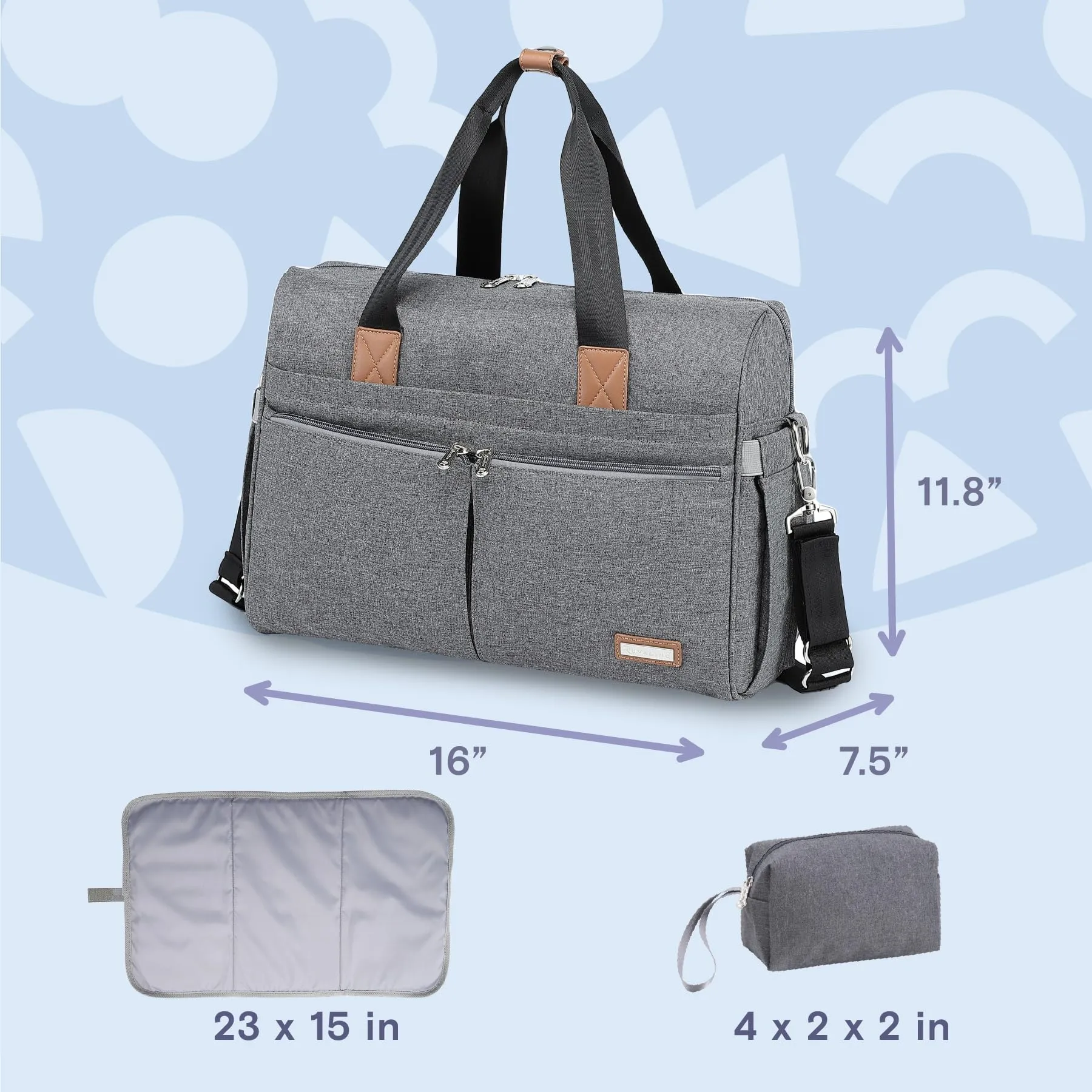 Ruvalino Diaper Bag Tote
