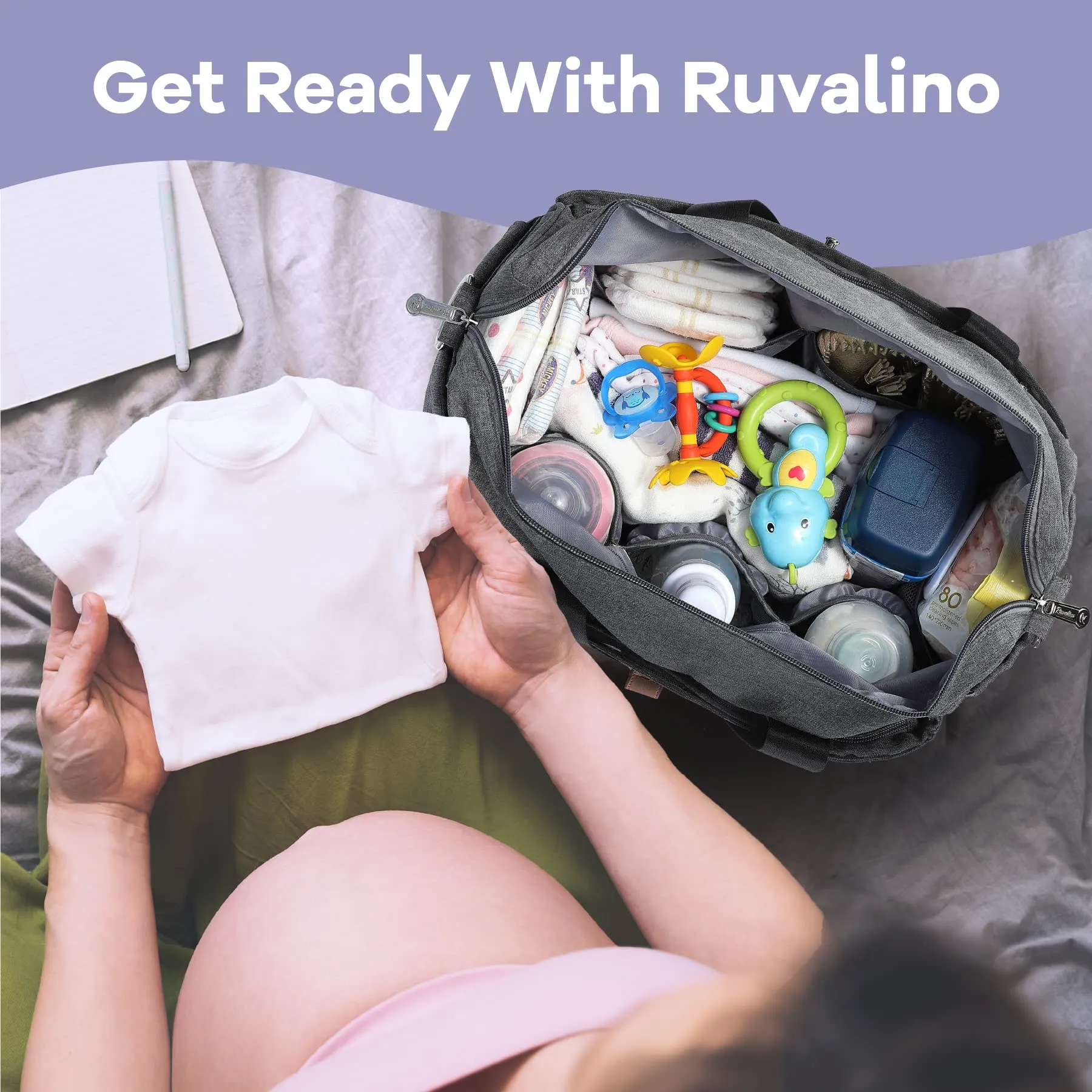 Ruvalino Diaper Bag Tote