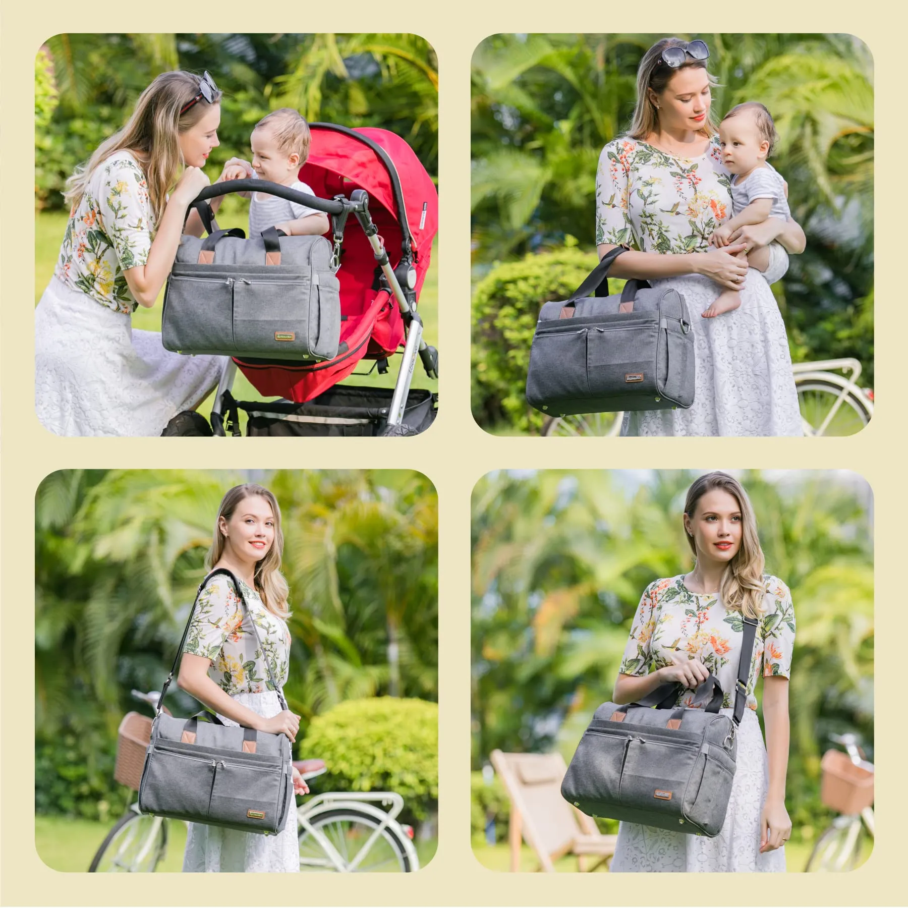 Ruvalino Diaper Bag Tote