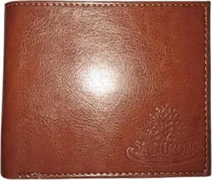 SAGIRON Men & Women Casual Tan Artificial Leather Wallet - Mini (5 Card Slots)