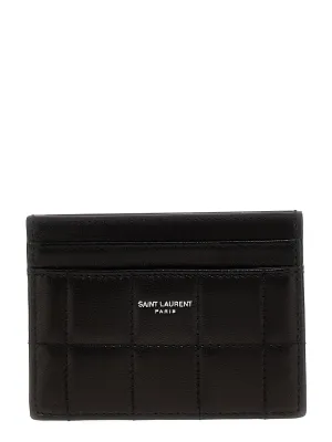Saint Laurent Quilted Card Holder