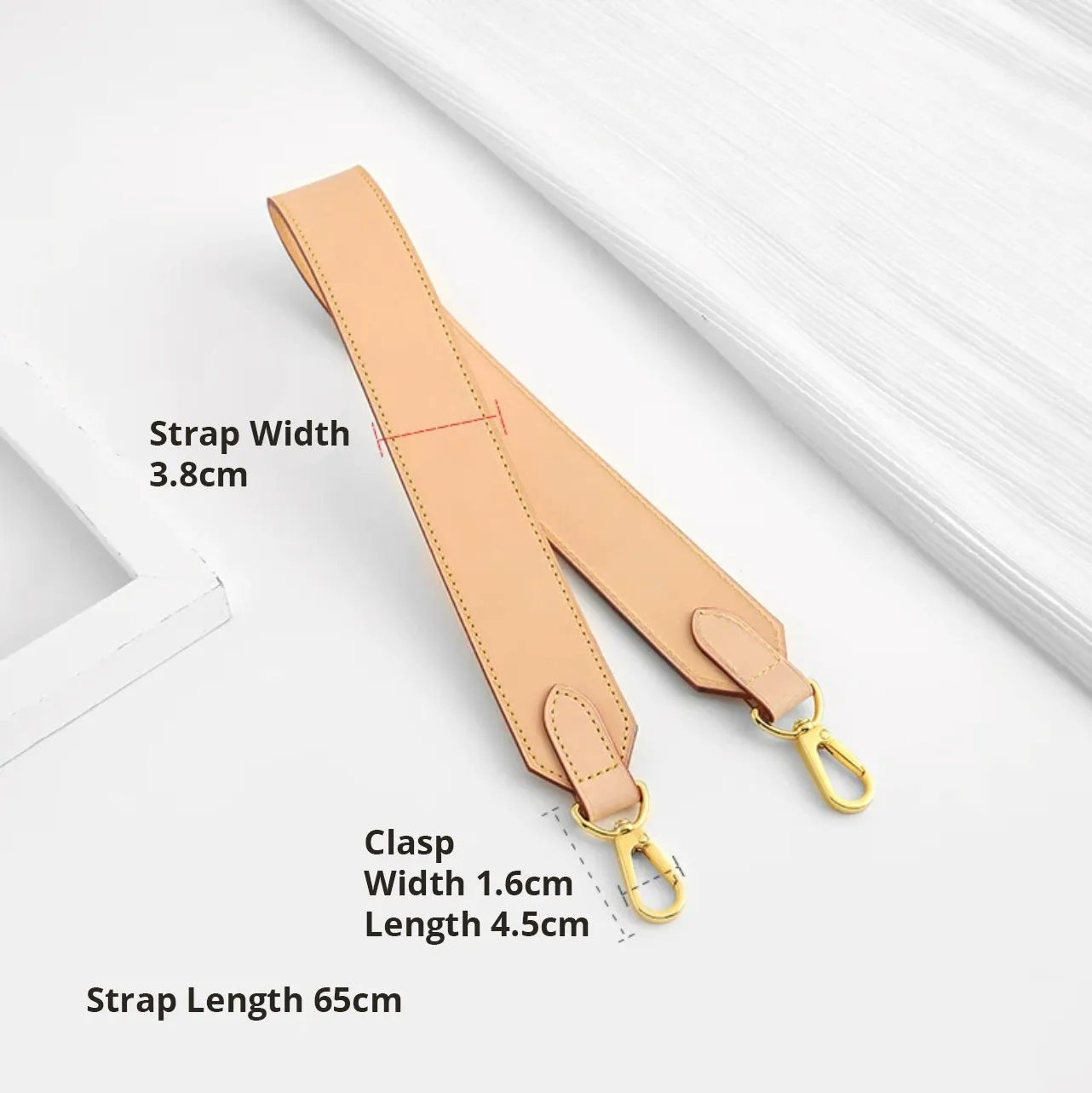 SALE Adjustable Vachetta Leather Straps and Shoulder Straps for Louis Vuitton Bags