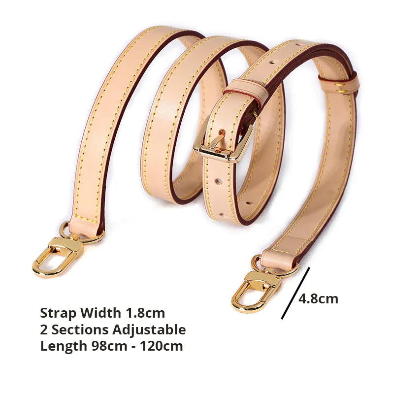 SALE Adjustable Vachetta Leather Straps and Shoulder Straps for Louis Vuitton Bags