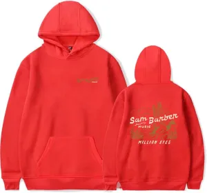 Sam Barber Merch Million Eyes Hoodies Long Sleeve Unisex Style Cool Sweatshirt Country Music Style Clothes