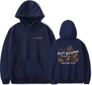 Sam Barber Merch Million Eyes Hoodies Long Sleeve Unisex Style Cool Sweatshirt Country Music Style Clothes