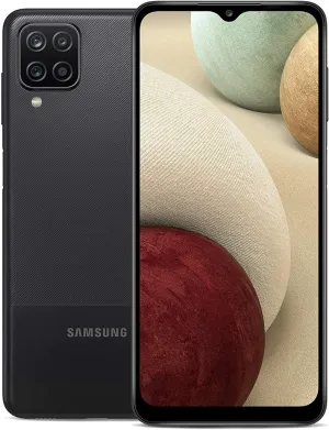 Samsung Galaxy A12 32GB A125U 6.5" Display Quad Camera Android Smartphone - Black (Renewed) (AT&T Locked)