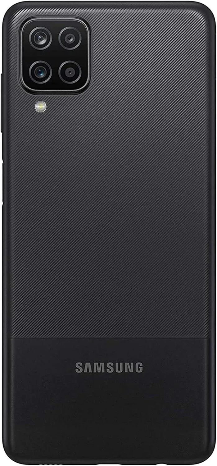 Samsung Galaxy A12 32GB A125U 6.5" Display Quad Camera Android Smartphone - Black (Renewed) (AT&T Locked)