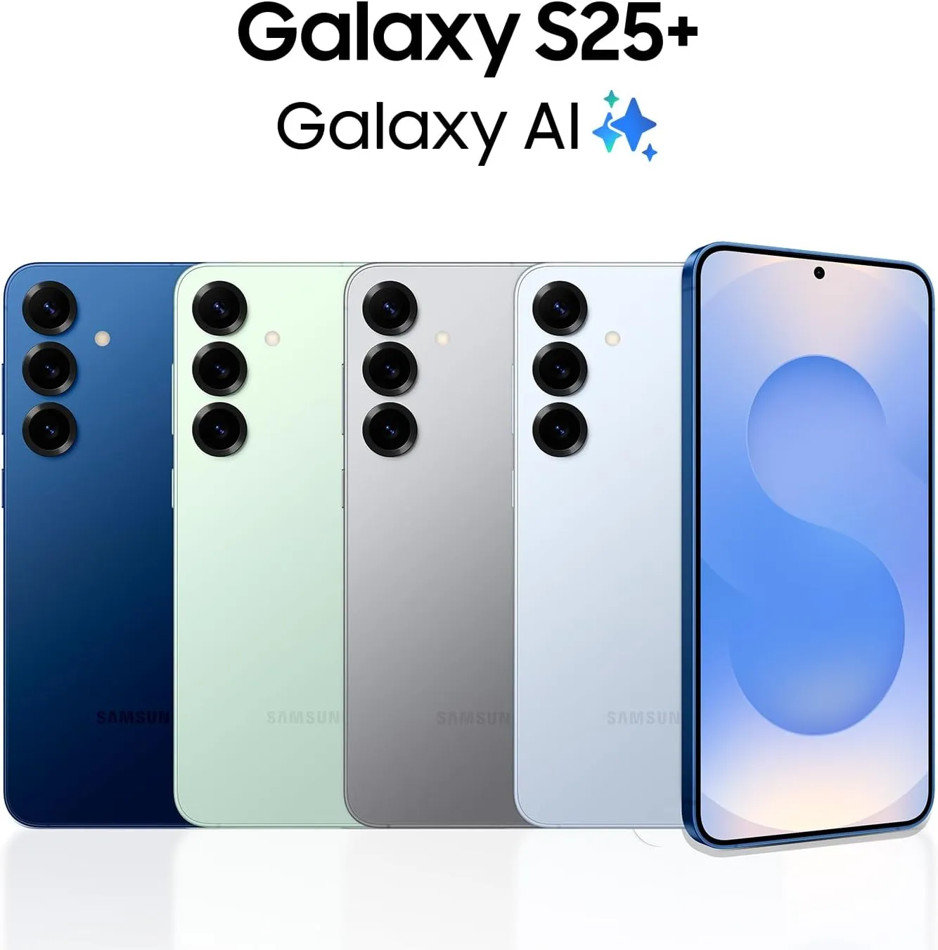 SAMSUNG Galaxy S25  Cell Phone, 512GB AI Smartphone, Unlocked Android, AI Camera, Fast Processor, ProScaler Display, Long Battery Life, 2025, Icyblue (Renewed)