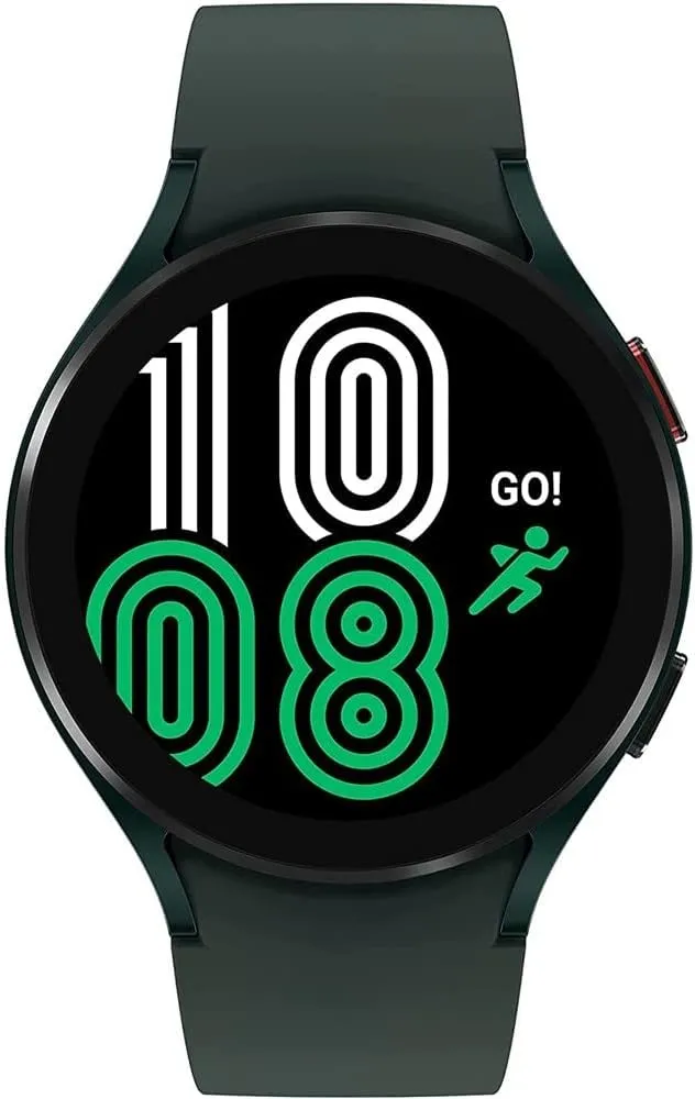 Samsung Galaxy Watch 4 44MM SM-R870 Aluminum Smartwatch GPS Only - Green (Renewed)