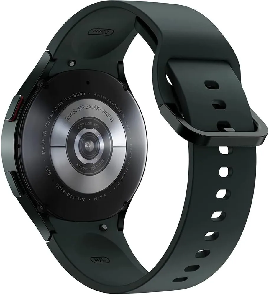 Samsung Galaxy Watch 4 44MM SM-R870 Aluminum Smartwatch GPS Only - Green (Renewed)