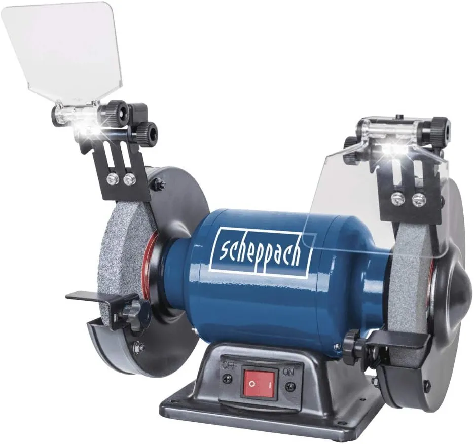 Sander/Double Sander SM150L | Grinding Disc, Finishing Disc, Grinding Stone | 400 W Power | Bore Diameter: 150/12.7 mm