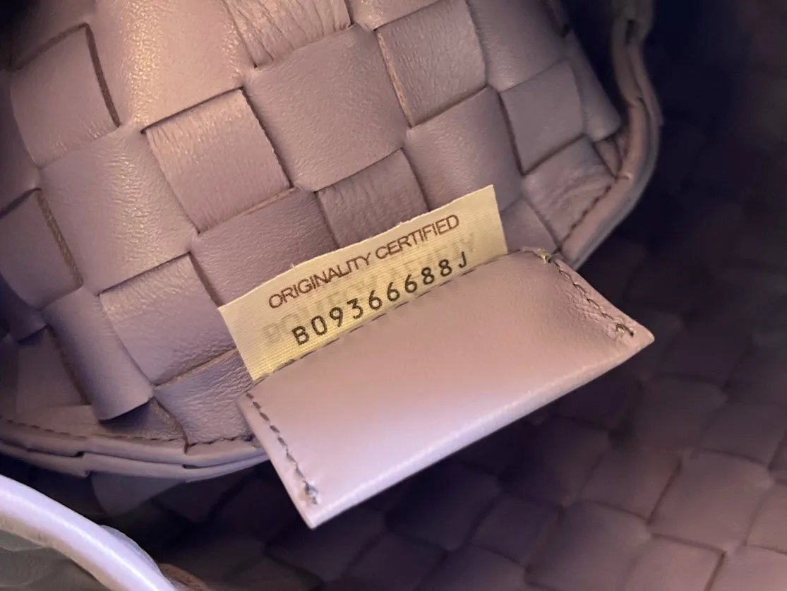 SARDINE Don't miss it 33 CHAIN Bottega Veneta LIGHT WITH PURPLE LAMBSKIN High-security IN