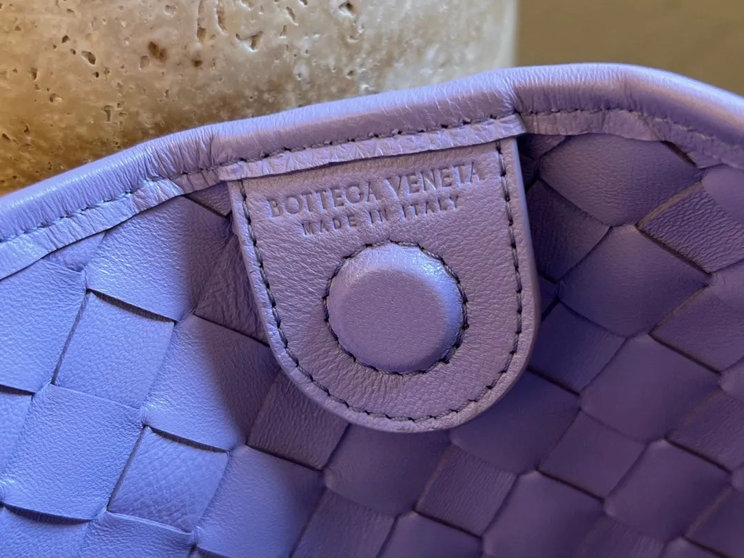SARDINE Don't miss it 33 CHAIN Bottega Veneta LIGHT WITH PURPLE LAMBSKIN High-security IN