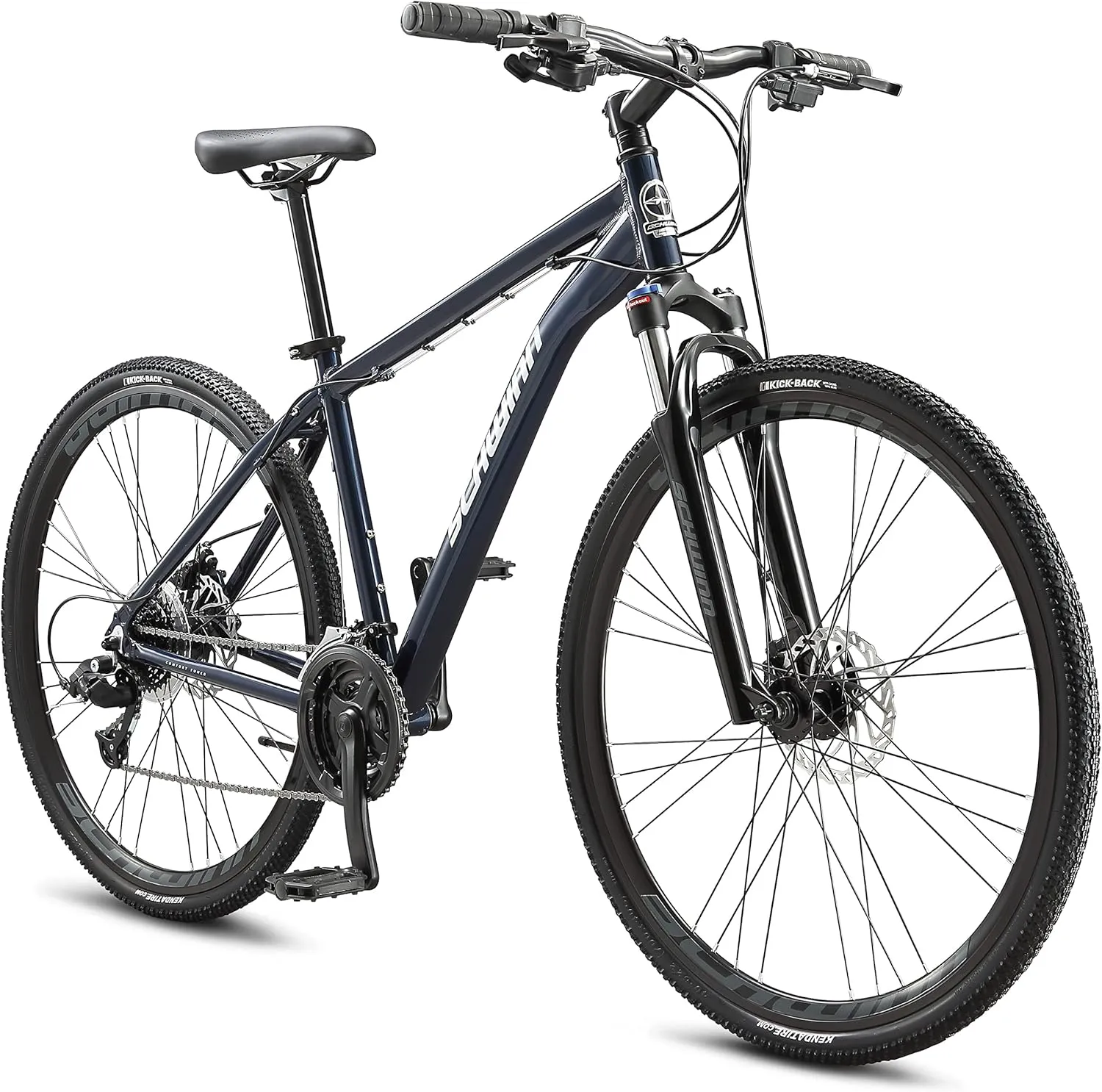 Schwinn GTX Comfort Adult Hybrid Bike, Men and Women, Dual Sport Bicycle, 700c Wheels, Step-Through or Step-Over Lightweight Aluminum Frame
