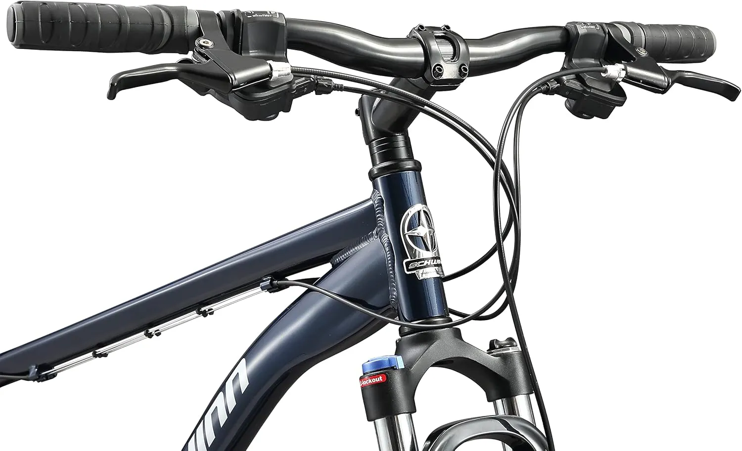 Schwinn GTX Comfort Adult Hybrid Bike, Men and Women, Dual Sport Bicycle, 700c Wheels, Step-Through or Step-Over Lightweight Aluminum Frame