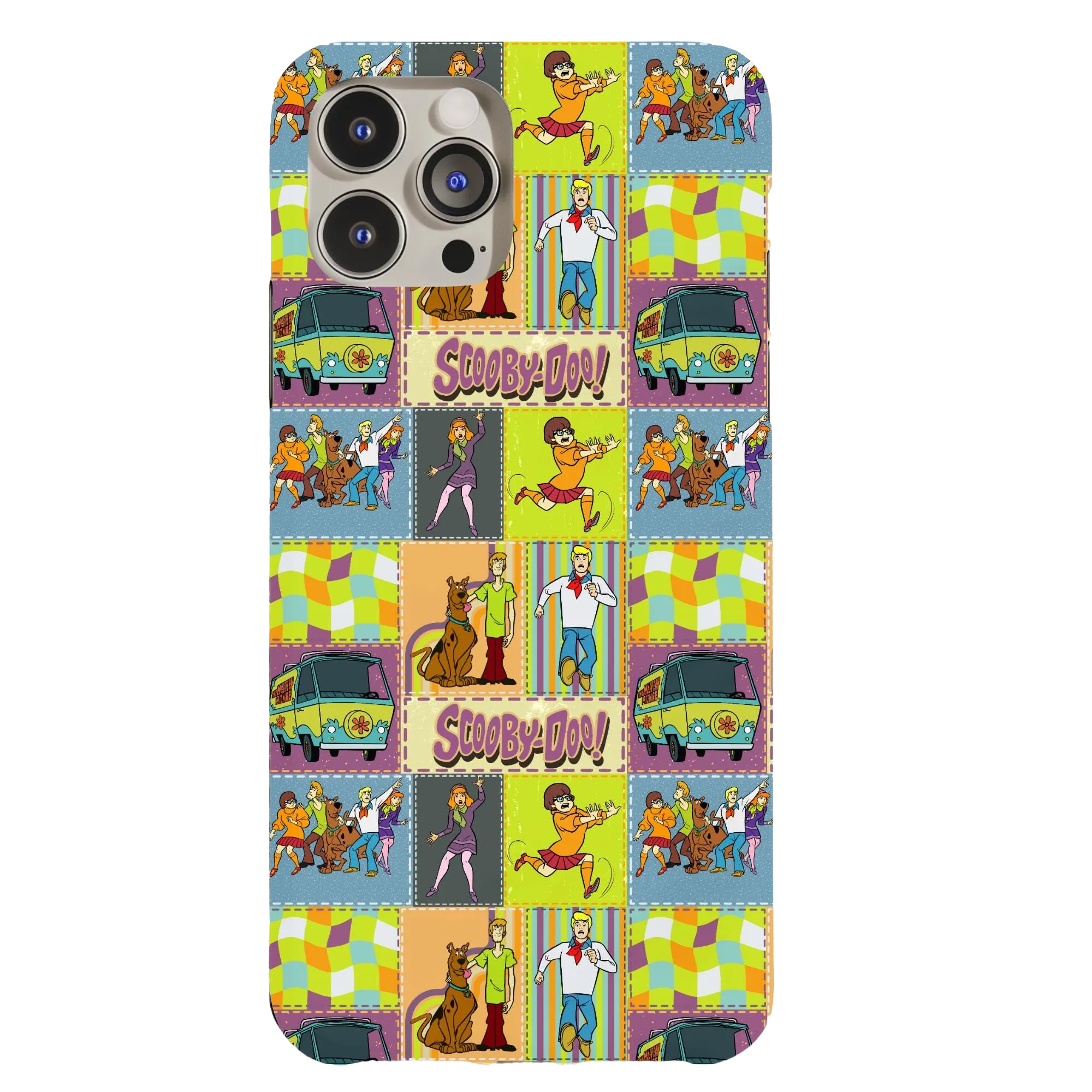 Scooby Doo Patchwork Phone Case