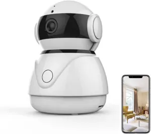 SECUEYE APP 3MP Home Camera WiFi Pan/Tilt/Zoom 1080P Day/Night Automatic Tracking 2-Way Audio Motion Detection TF Card Recording