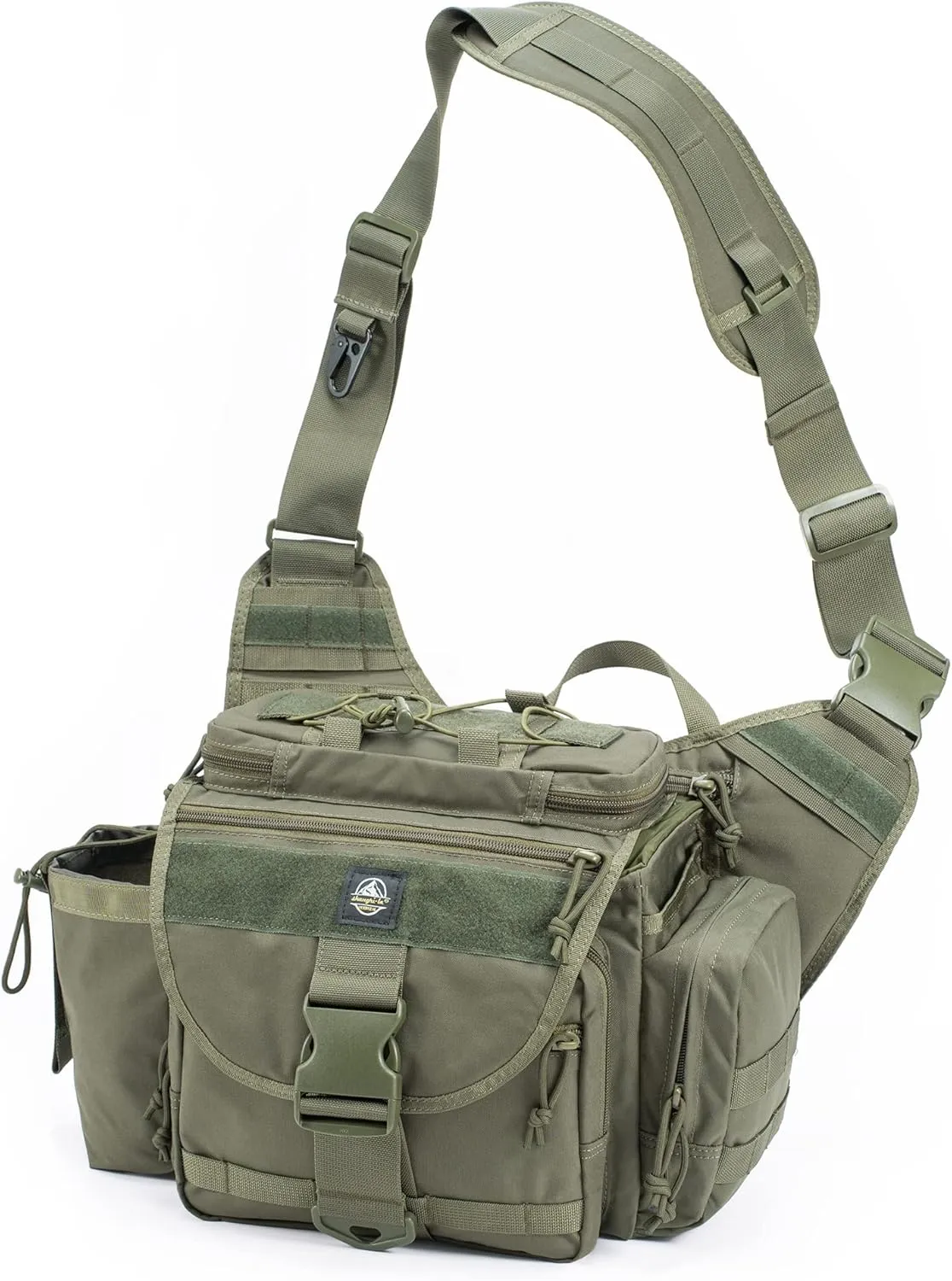 SHANGRI-LA Multi-functional Outdoor Hiking Pack Tactical Messenger Range Bag Camera Sling Assault CCW Gear Modular Deployment