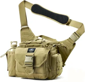 SHANGRI-LA Multi-functional Outdoor Hiking Pack Tactical Messenger Range Bag Camera Sling Assault CCW Gear Modular Deployment