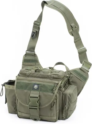SHANGRI-LA Multi-functional Outdoor Hiking Pack Tactical Messenger Range Bag Camera Sling Assault CCW Gear Modular Deployment