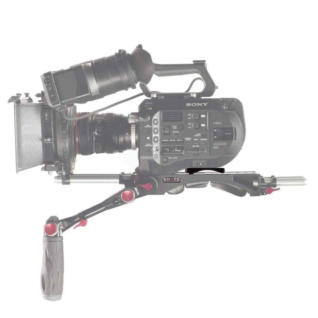 SHAPE Sony FS7/FS7 II Rear Insert Plate