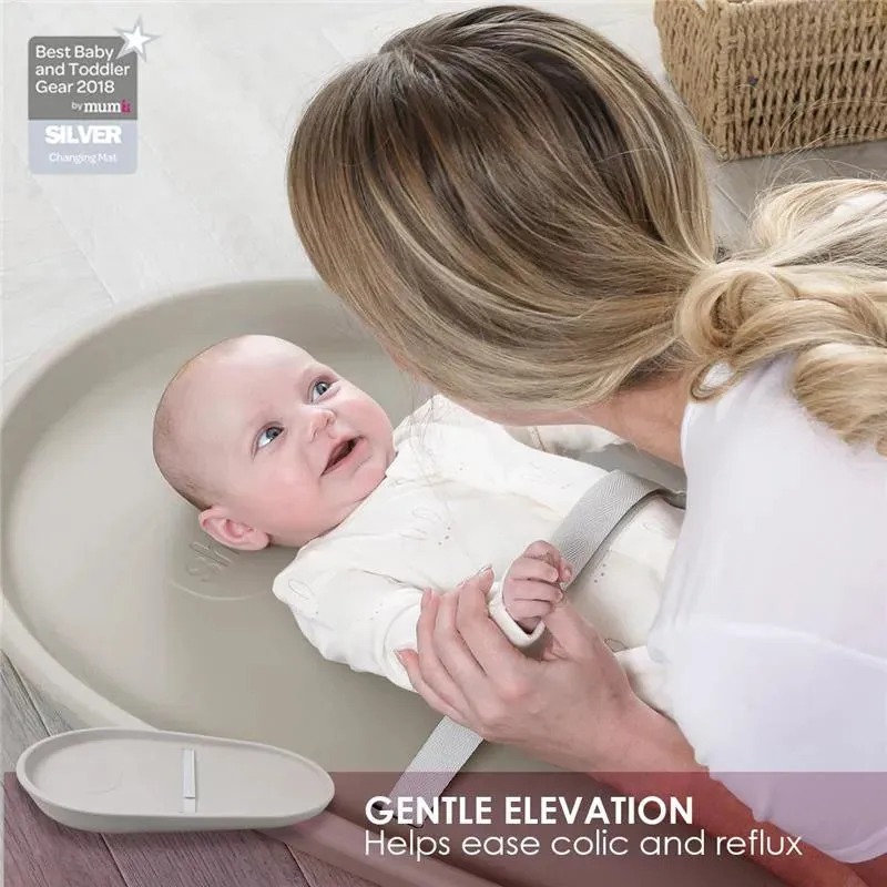 Shnuggle - Squishy Baby Changing Diaper Pad, Taupe