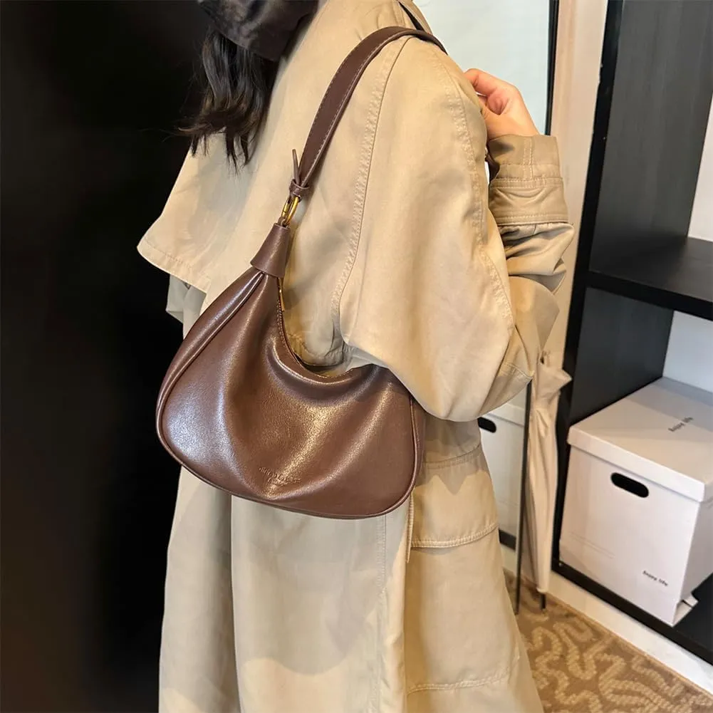 Shoulder Bag for Women, Underarm Bag Crescent Bag Shoulder Bag Hobo Bag Crossbody Bag Adjustable Strap Underarm Ba