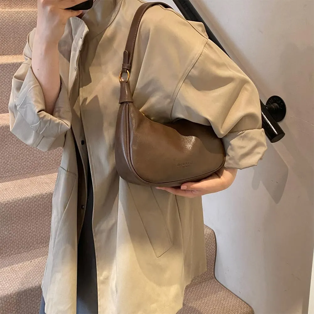 Shoulder Bag for Women, Underarm Bag Crescent Bag Shoulder Bag Hobo Bag Crossbody Bag Adjustable Strap Underarm Ba