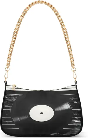 Shoulder Bags for Women Music Notes Piano Hobo Tote Handbag Small Clutch Purse with Zipper Closure