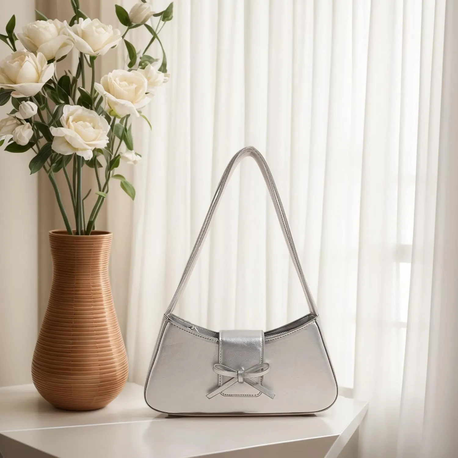 Shoulder Bags for Women Trendy Y2k Hobo Bag Style Small Shoulder Purse Cute Hobo Tote Handbag Clutch Purses