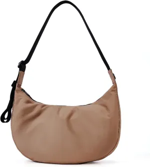 Shoulder Bags for Women,Nylon Crescent Bag Casual Shoulder Crossbody Hobo Handbag with Adjustable Strap