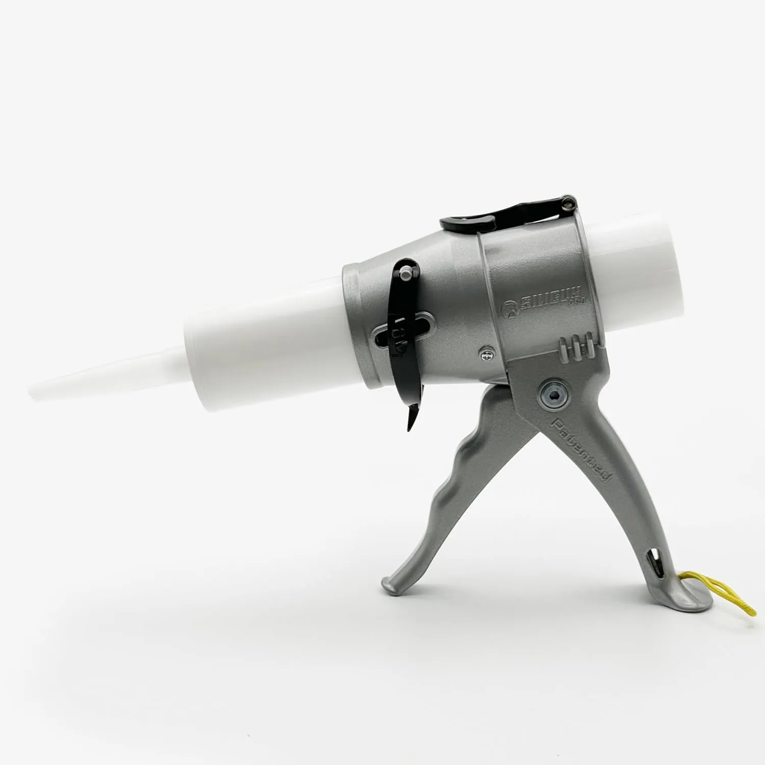 SILIGUN™ PRO Compact 24:1 Caulking Gun - No Drip Caulk Gun - Patent Design - Lightweight Aluminum Frame - Works with all 10 oz Tubes (SILIGUN PRO)