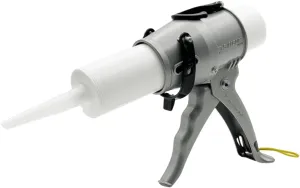 SILIGUN™ PRO Compact 24:1 Caulking Gun - No Drip Caulk Gun - Patent Design - Lightweight Aluminum Frame - Works with all 10 oz Tubes (SILIGUN PRO)