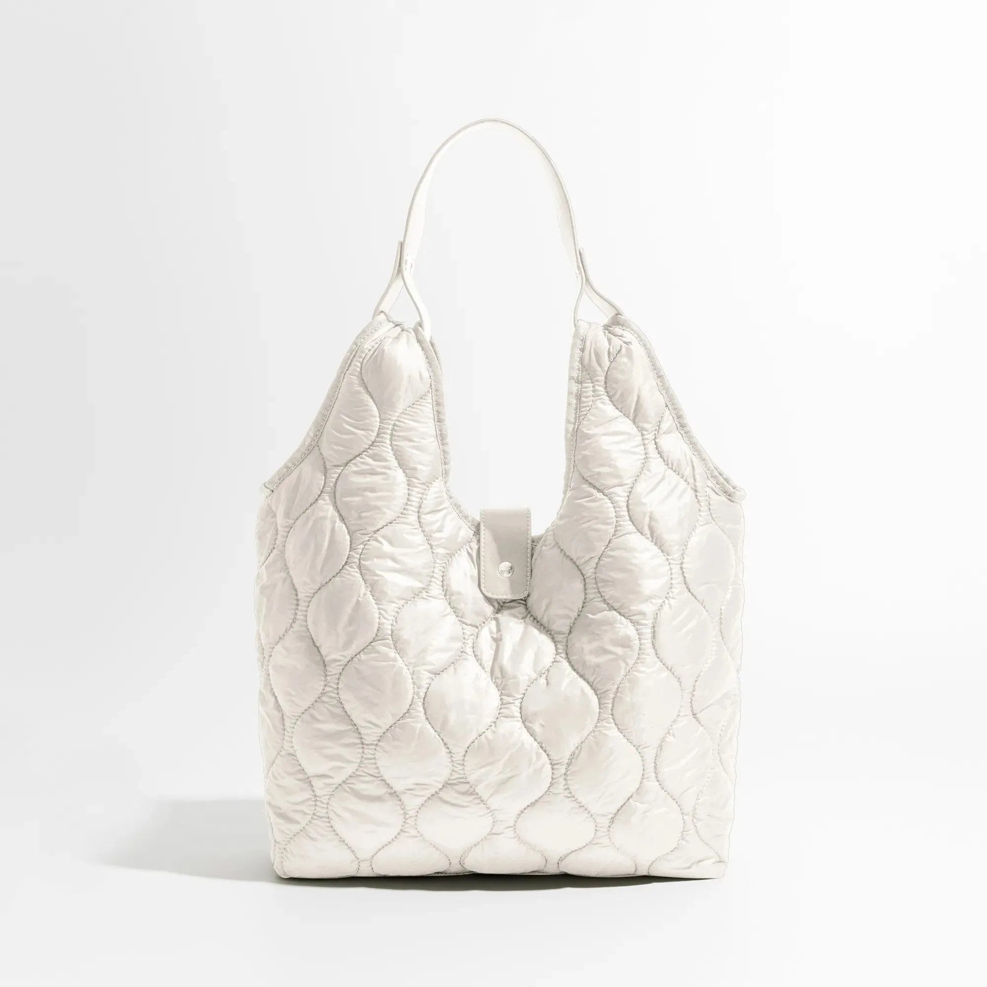 Sirke Quilted Puffer Hobo Bag