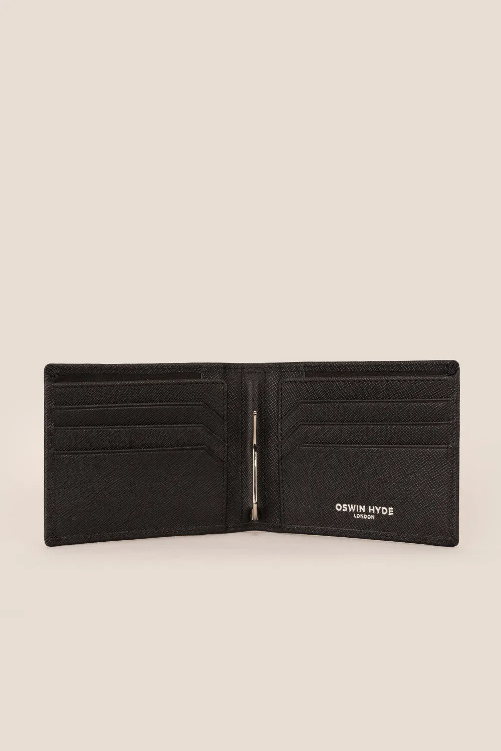 Sloane Black Money Clip Wallet
