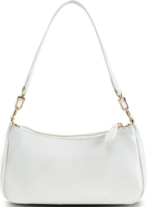 Small Cresent Shoulder Bags Crossbody Purses for Women Vegan Leather Handbag Clutch Hobo Purse