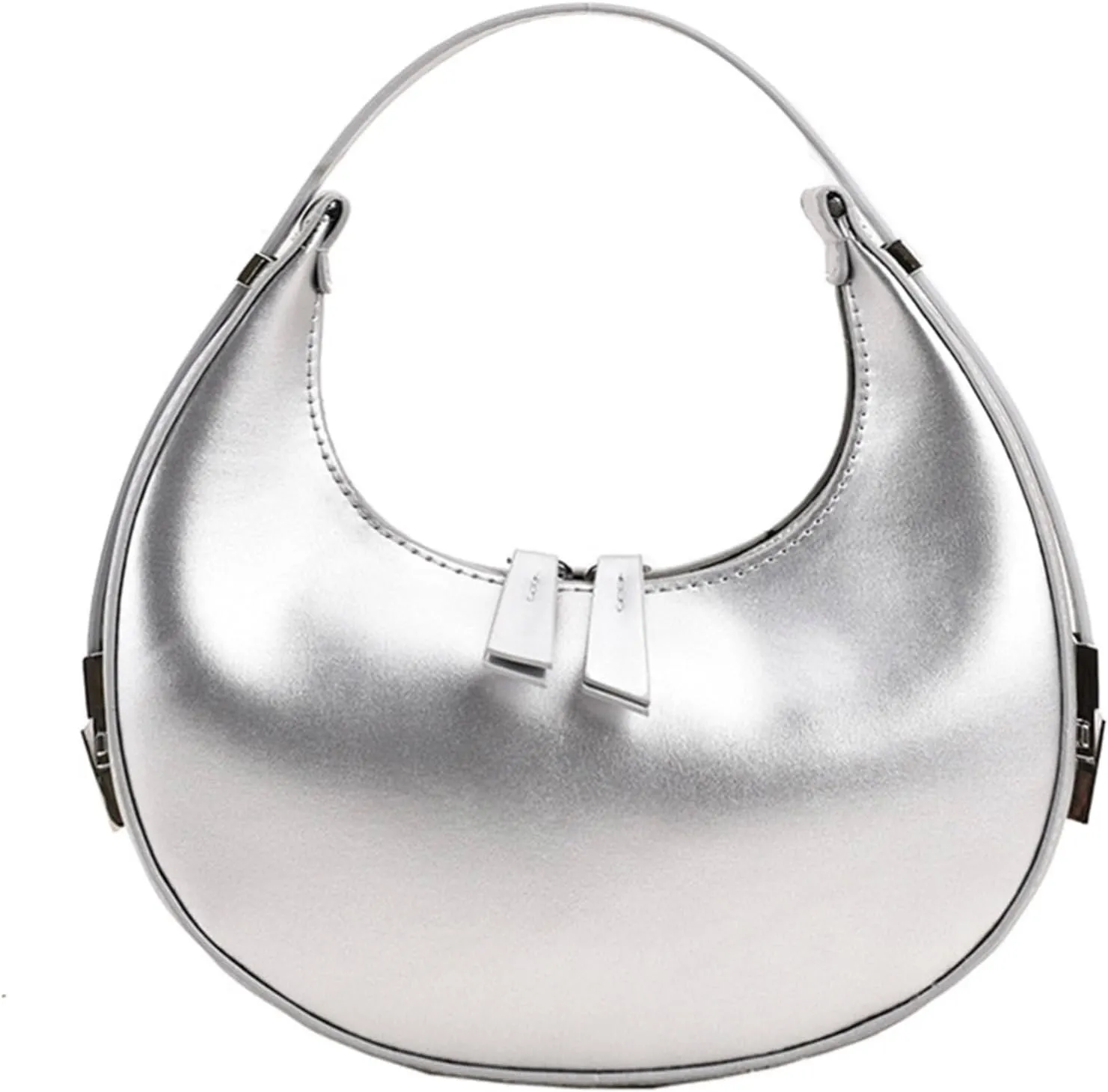 Small Purse for women,Trendy Cute Shoulder Bags Small Clutch Hobo Tote Handbag With Double Zipper Closure