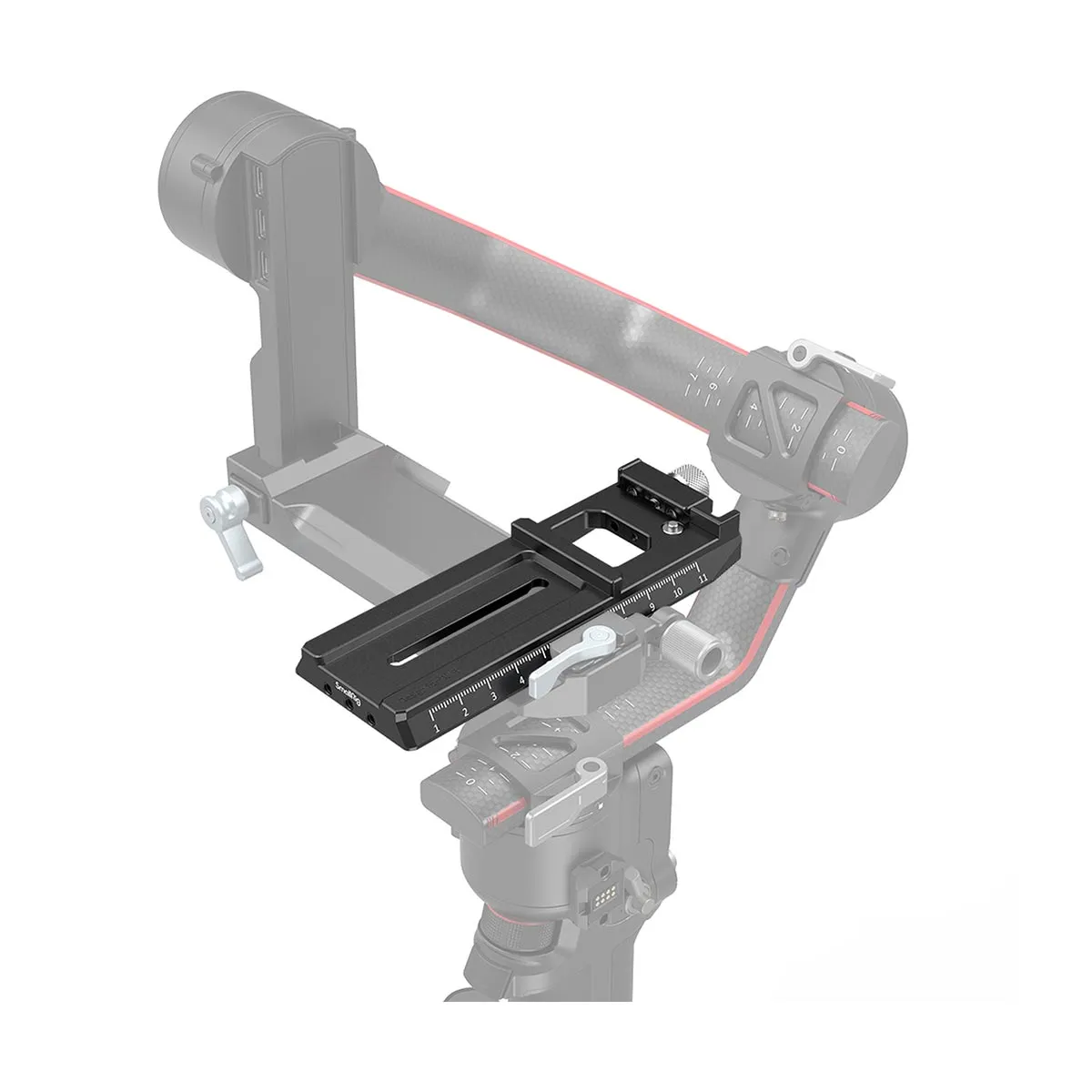 SmallRig Manfrotto-Style Quick Release Plate with Arca Mount for DJI RS Gimbals