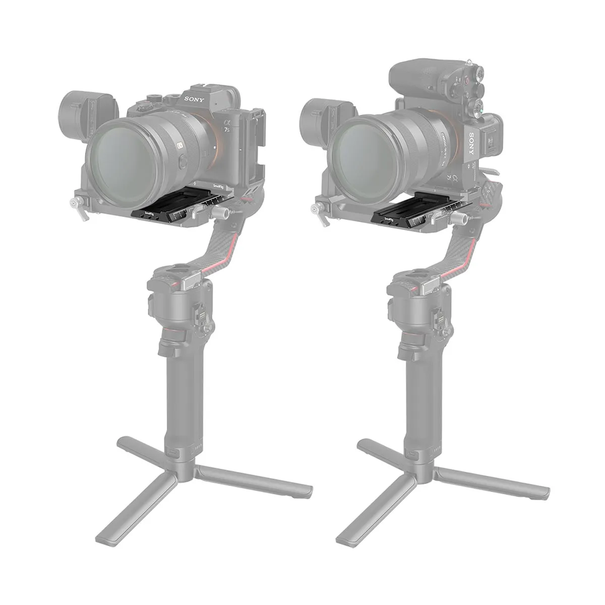 SmallRig Manfrotto-Style Quick Release Plate with Arca Mount for DJI RS Gimbals