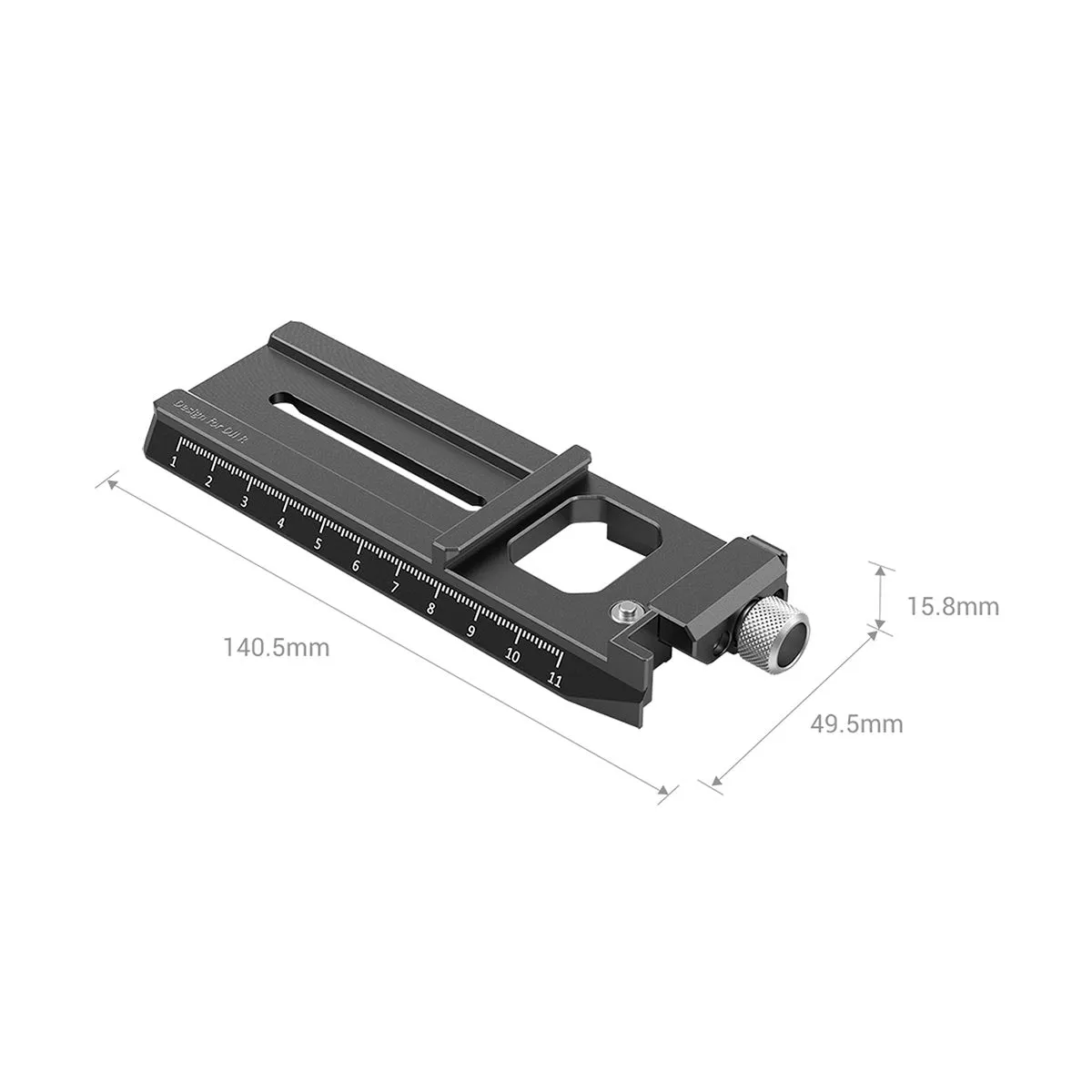 SmallRig Manfrotto-Style Quick Release Plate with Arca Mount for DJI RS Gimbals