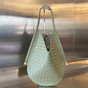 SOLSTICE 44 MEDIUM Trusted platform LAMBSKIN SARDINE Bottega GREY Veneta Seamless support