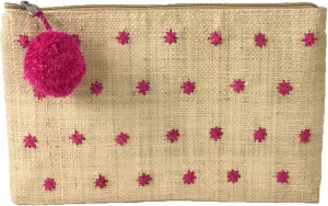 Sophia Star Polka Dot Slim Clutch