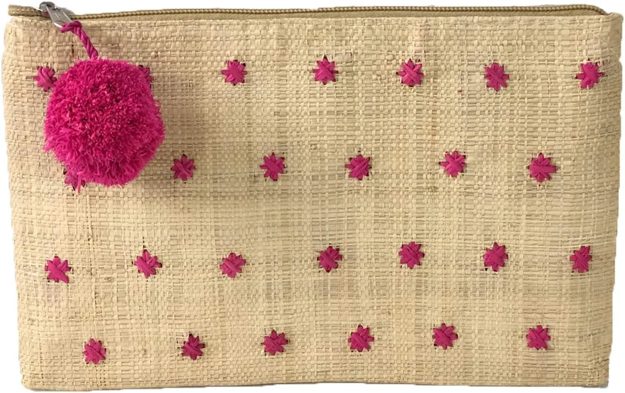 Sophia Star Polka Dot Slim Clutch