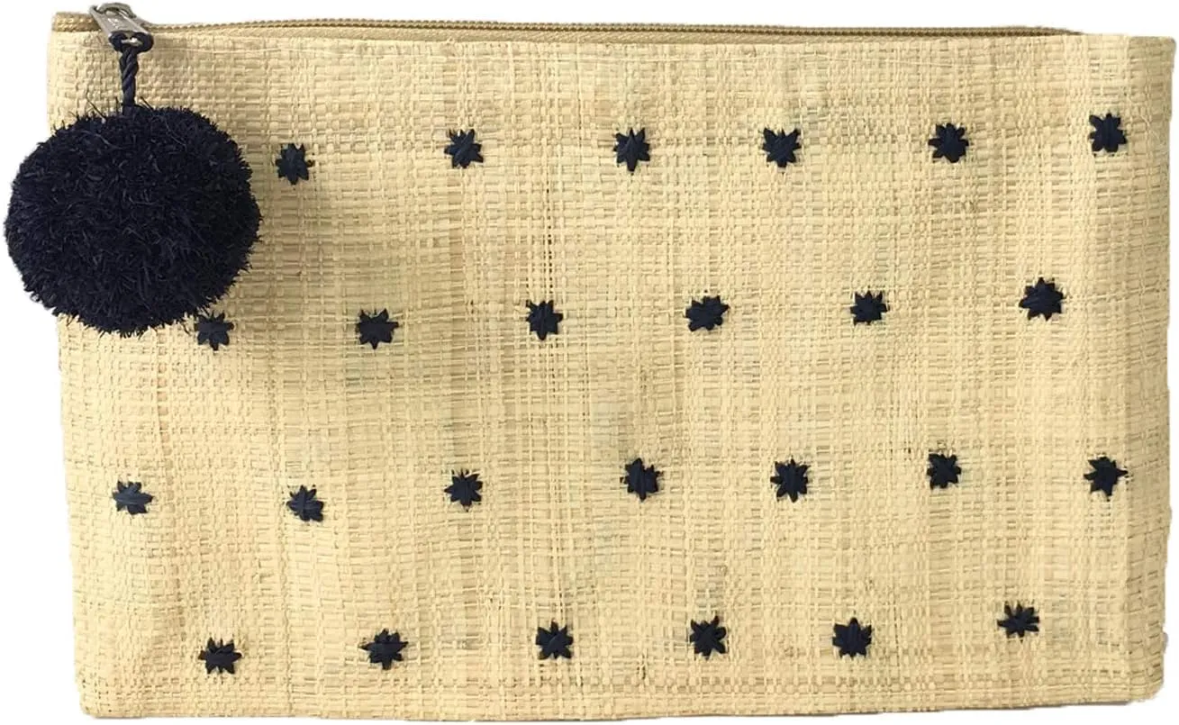 Sophia Star Polka Dot Slim Clutch
