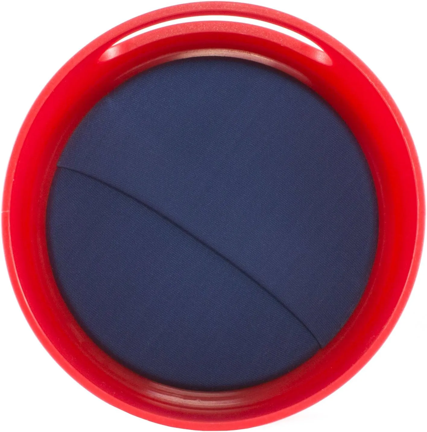 Spill Proof Snack Cup Red, 12 Ounce jar, Made in The USA