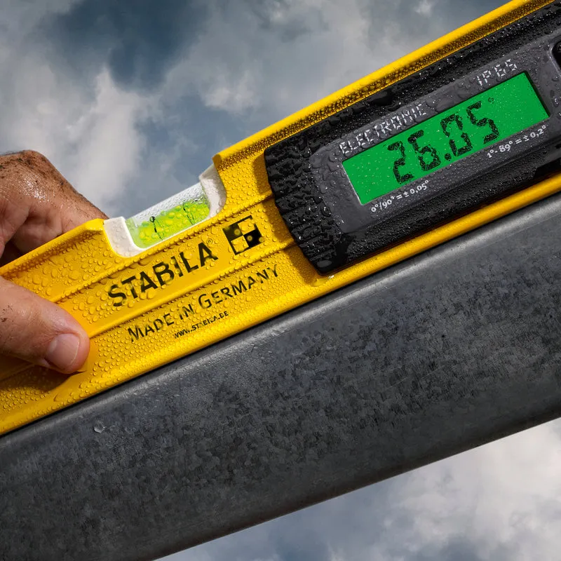 STABILA 24 in. Aluminum Type 196-2 Electronic Level 3 vial