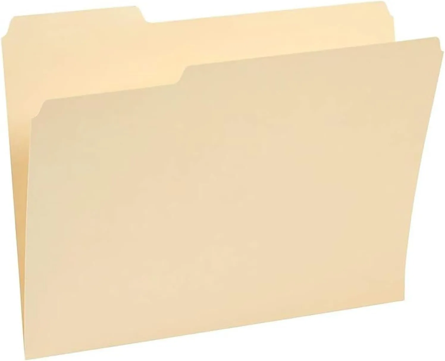 Staples File Folders, 1/3-Cut Tab, Assorted Position, Letter Size, Perfect for Home, Office, Classroom, 100-Pack, Manila