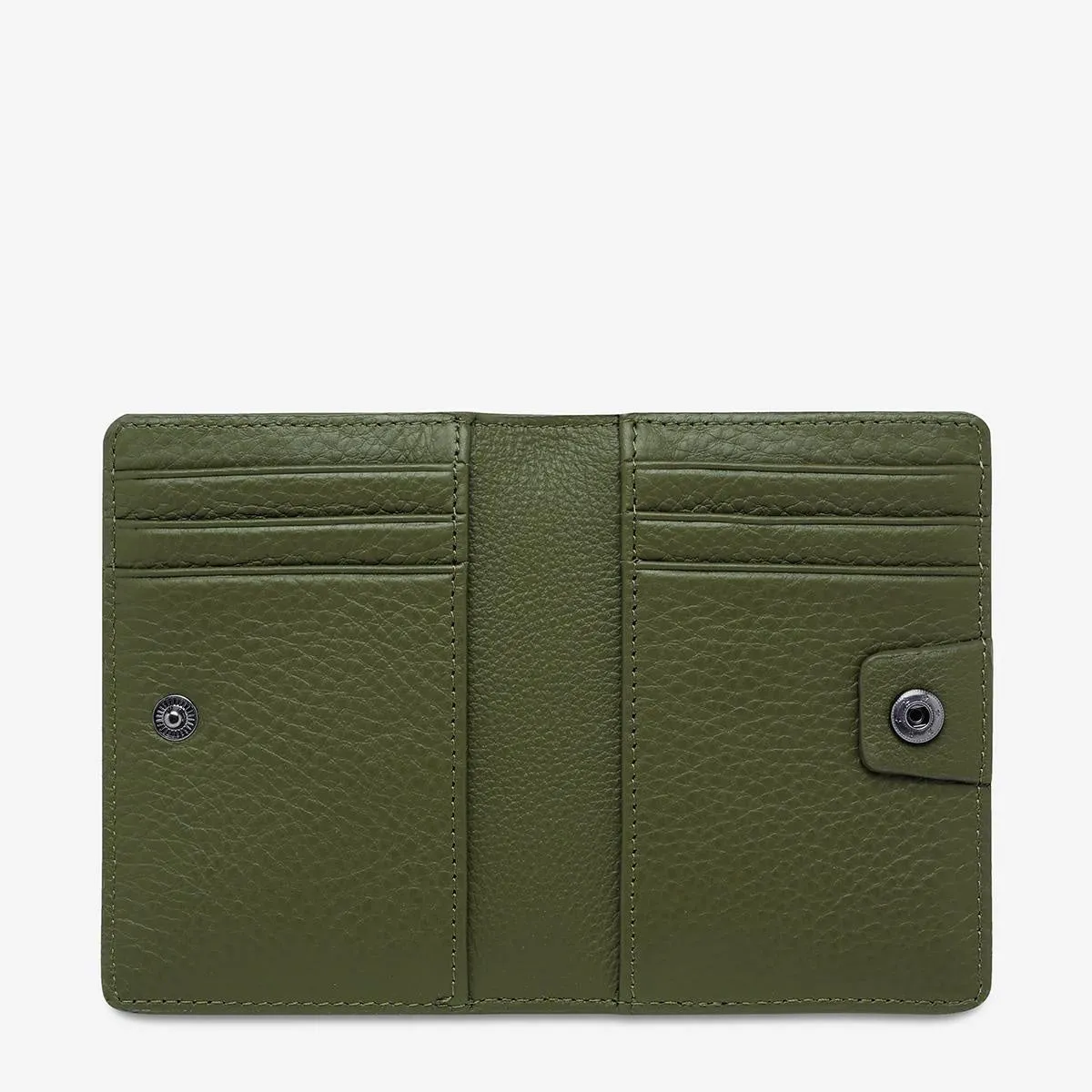 Status Anxiety Easy Does It Leather Wallet (Khaki)