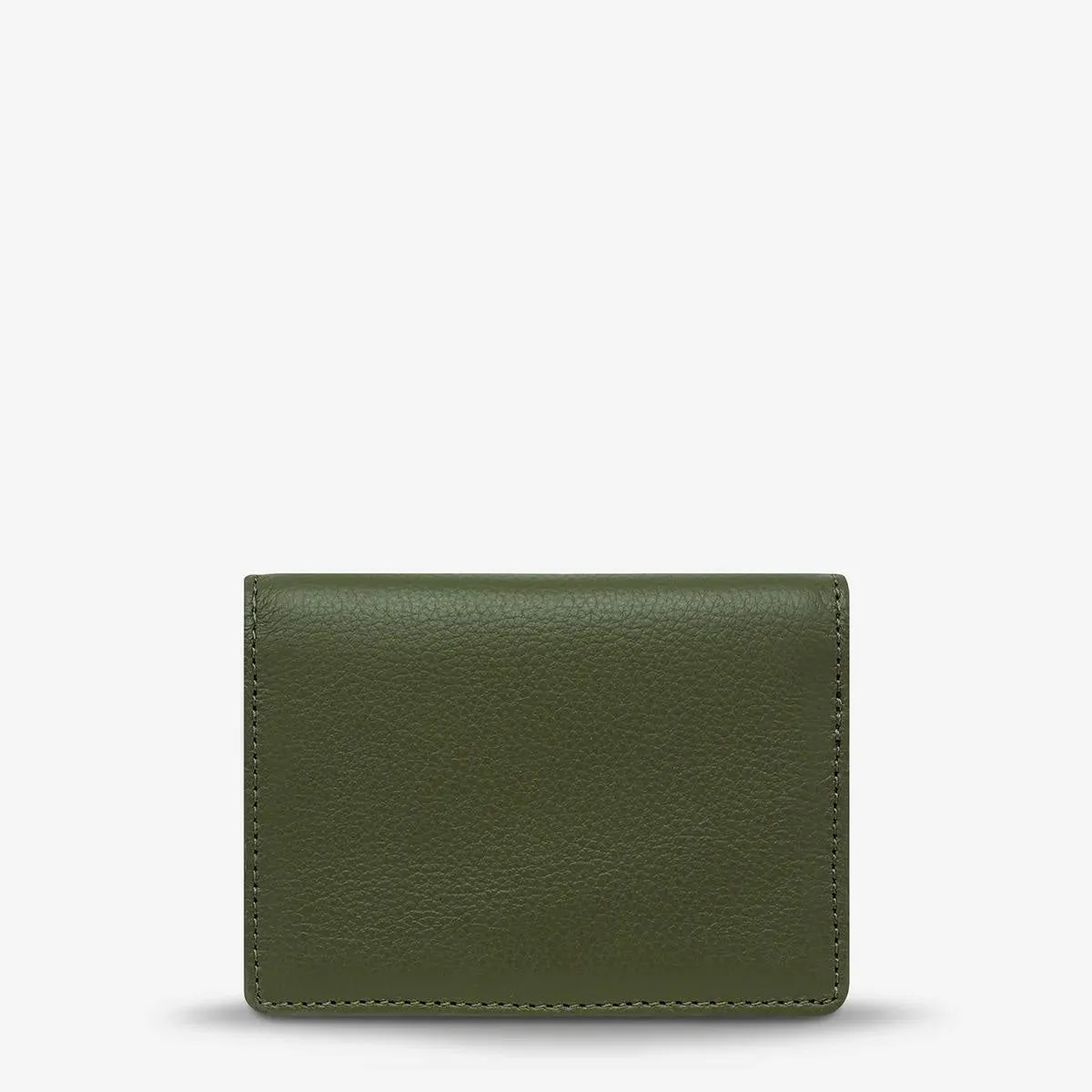 Status Anxiety Easy Does It Leather Wallet (Khaki)
