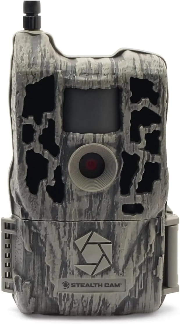 Stealth Cam Reactor 26 MP Photo & 1080P at 30FPS Video No Glare IR 0.4 Sec Trigger Speed Hunting Trail Camera - Supports SD Cards Up to 32GB